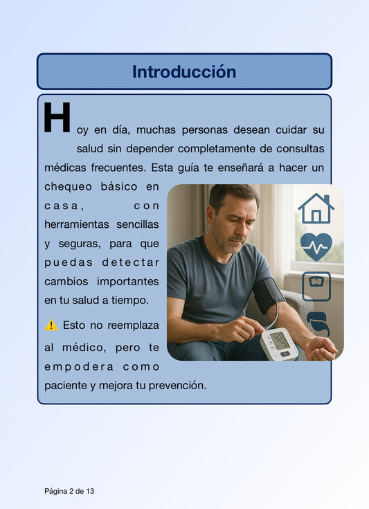 Chequeo Médico Básico en Casa