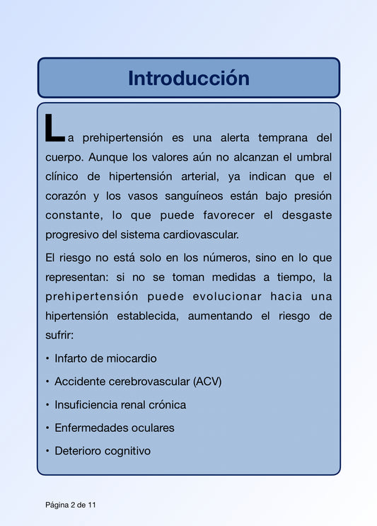 Control de presión arterial