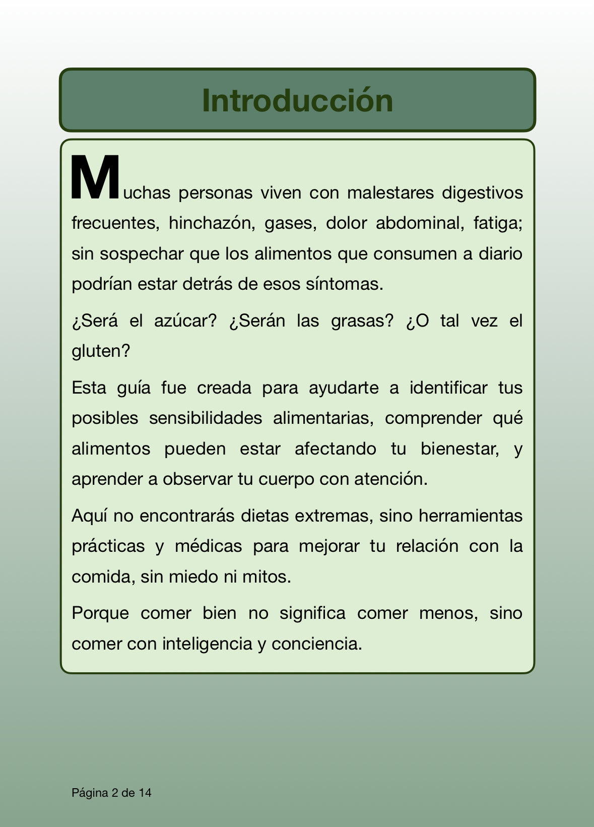 ¿Azúcar, grasas o gluten?