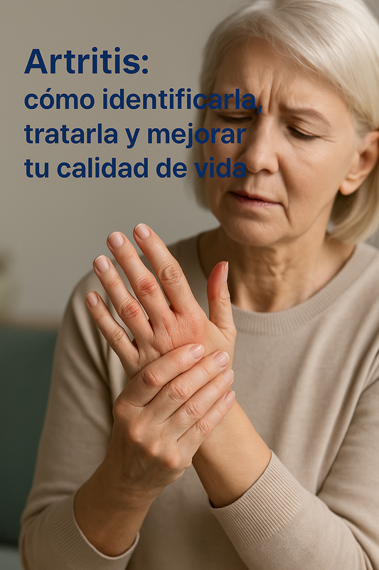 Artritis: cómo identificarla, tratarla y mejorar tu calidad de vida